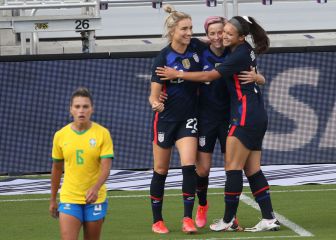 Estados Unidos, a un triunfo del campeonato de la SheBelieves