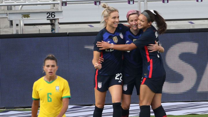 USWNT vence a Brasil y se pone a un paso del título de la SheBelieves Cup
