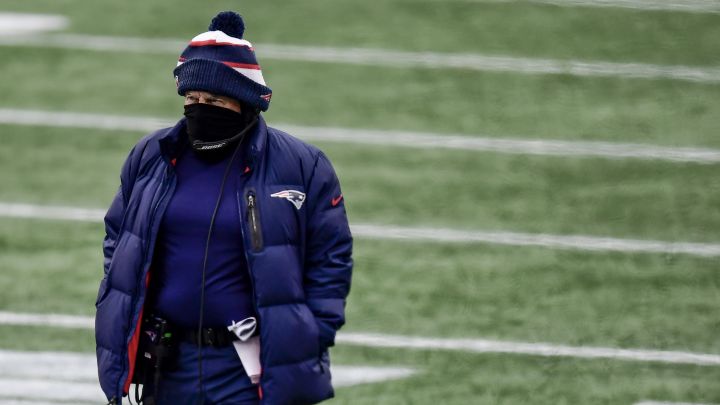 Bill Belichick con los Patriots