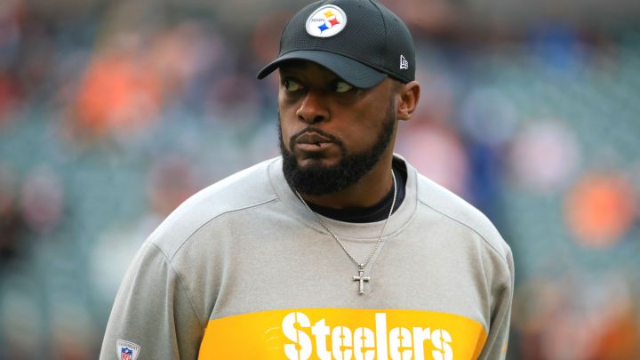 Mike Tomlin con los Steelers