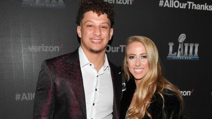 Patrick Mahomes y Brittany Matthews reciben a su bebé