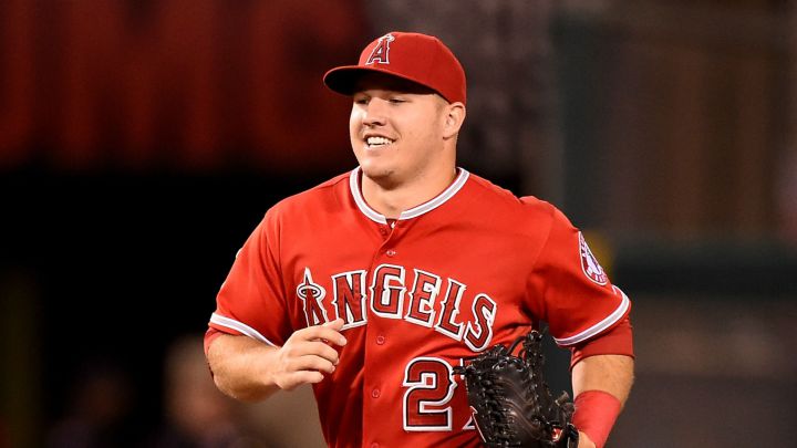Mike Trout con los Angels