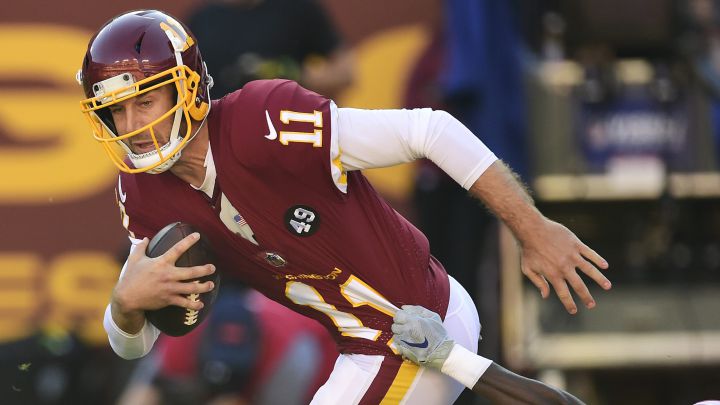 Alex Smith con el Washington Football Team