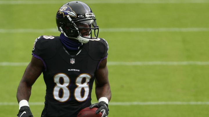 Dez Bryant con los Ravens