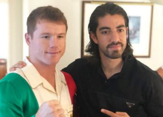 Rodolfo Pizarro presume visita al Canelo Álvarez en Miami