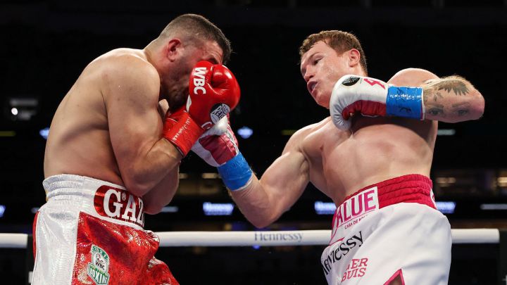 El impactante golpe de 'Canelo' que mandó a la lona a Yildirim