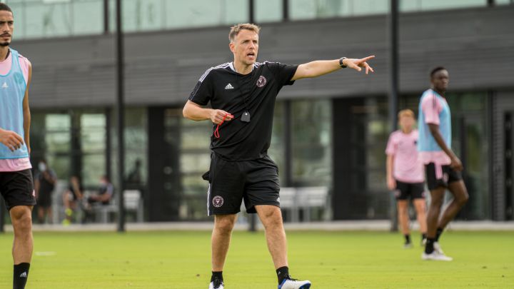Inter Miami vive su primer práctica al mando de Phil Neville