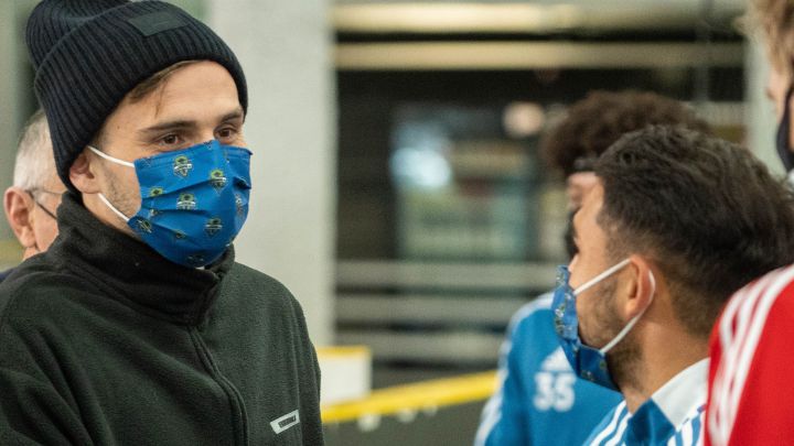 Jordan Morris visitó entrenamiento de Seattle Sounders