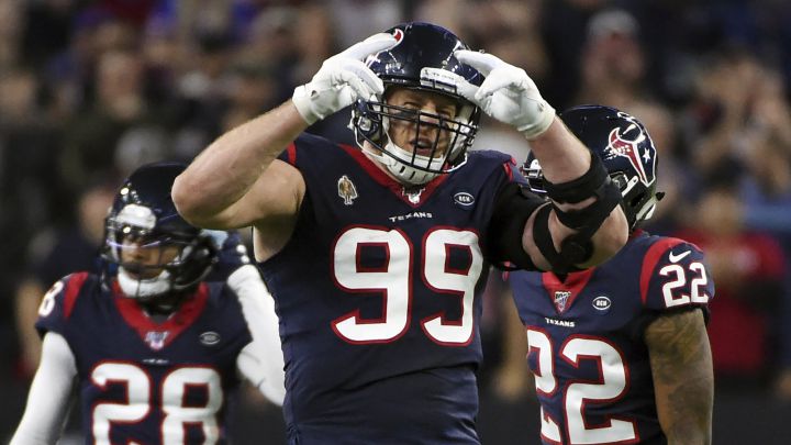 J.J. Watt con los Texans