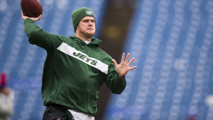 Sam Darnold con los Jets