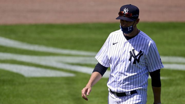 Aaron Boone con los Yankees