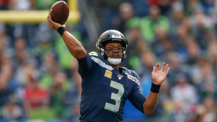Russell Wilson con los Seahawks