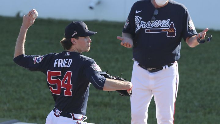 Max Fried con los Braves