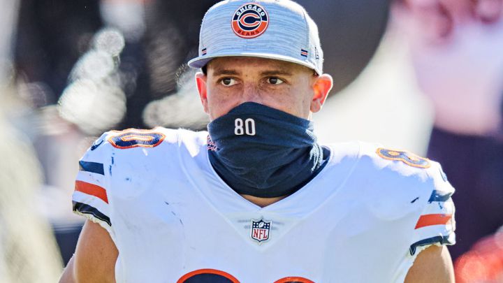 Jimmy Graham con los Bears