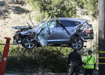 Tiger Woods estuvo inconsciente tras accidente