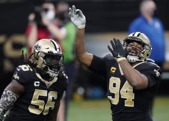 Saints reestructuran contratos de Cam Jordan y Demario Davis