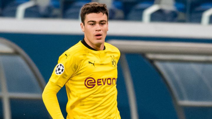 Giovanni Reyna es duda para la vuelta ante Sevilla en Champions League