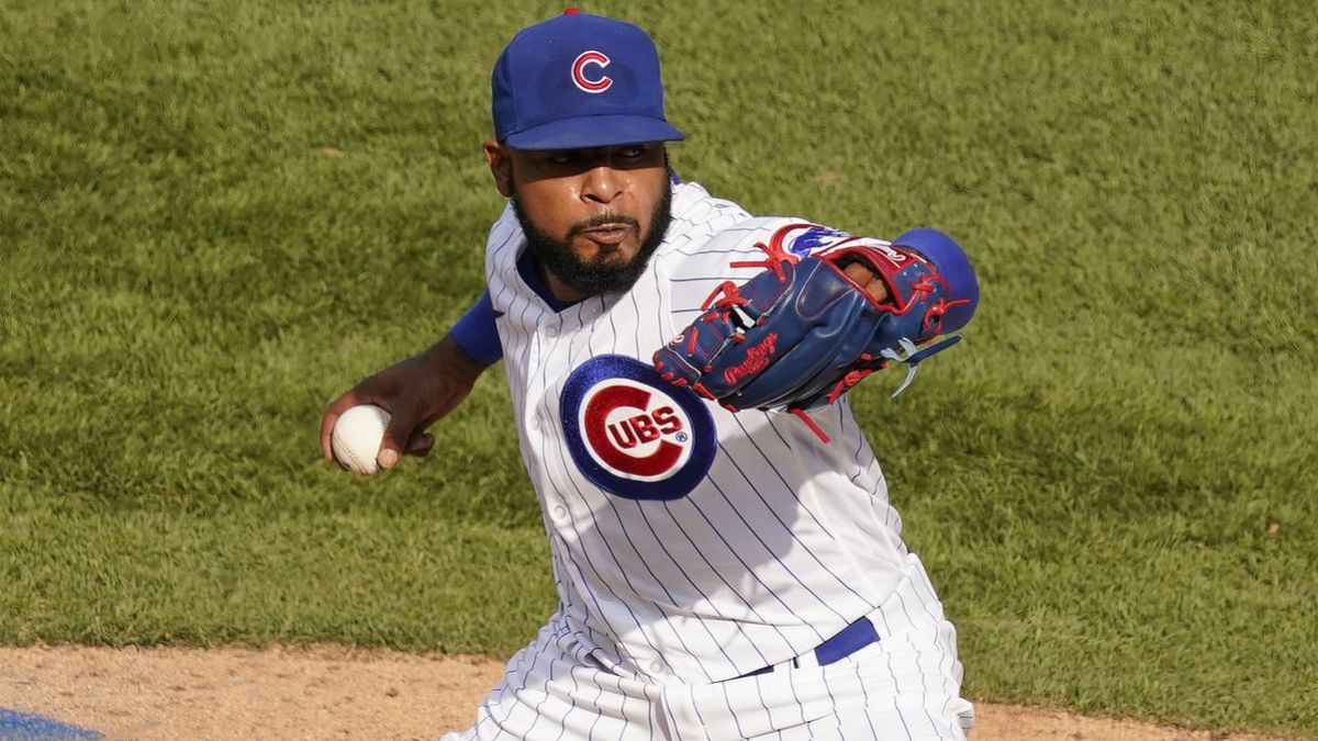 Jeremy Jeffress con los Cubs