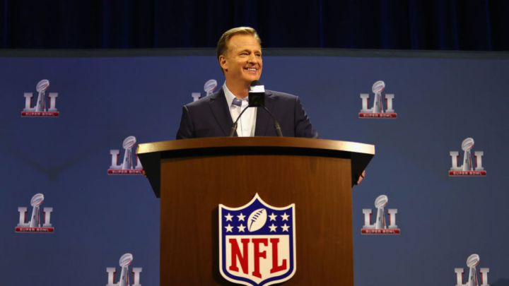 Roger Goodell en evento de la NFL