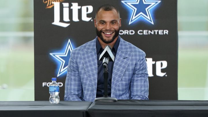 Dak Prescott con los Cowboys