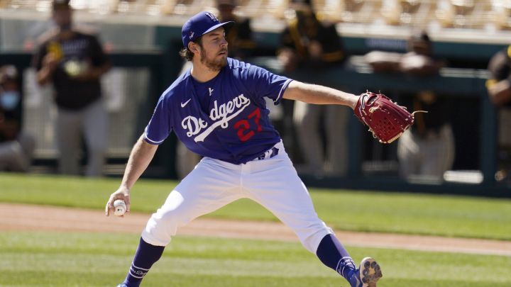 Trevor Bauer con los Dodgers