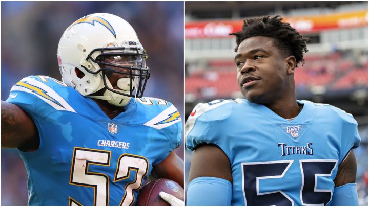 Denzel Perryman y Jayon Brown