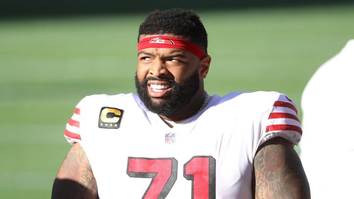 Trent Williams con los 49ers