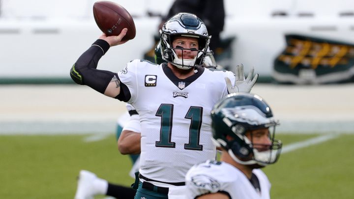 Carson Wentz con los Eagles