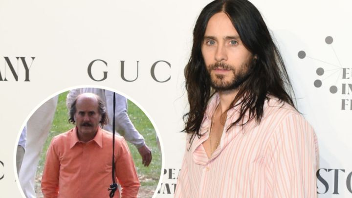 ¡Irreconocible! Así luce Jarde Leto para 'House of Gucci'