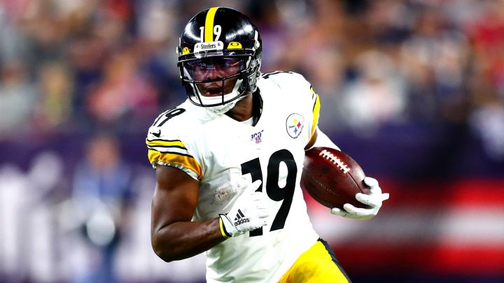 JuJu Smith-Schuster con los Steelers