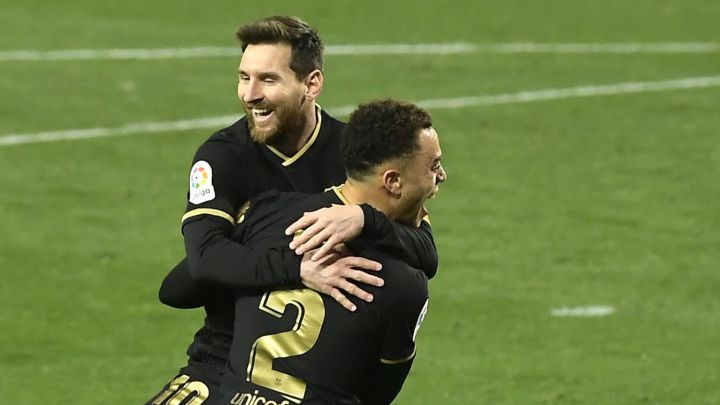 El futbolista estadounidense hizo historia este domingo en la goleada del conjunto blaugrana sobre Real Sociedad en LaLiga de España.