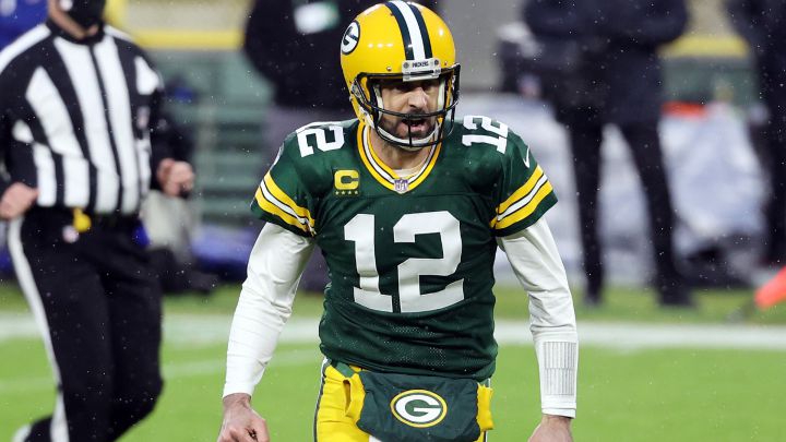 Aaron Rodgers con los Packers
