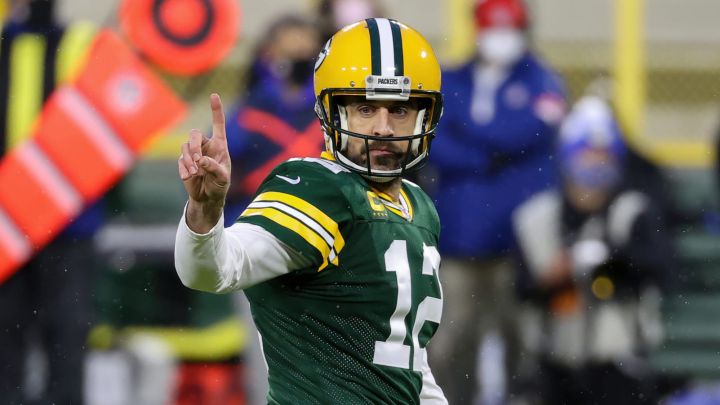 Aaron Rodgers con los Packers