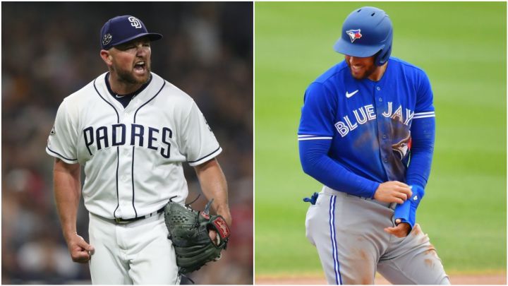 Kirby Yates y George Springer