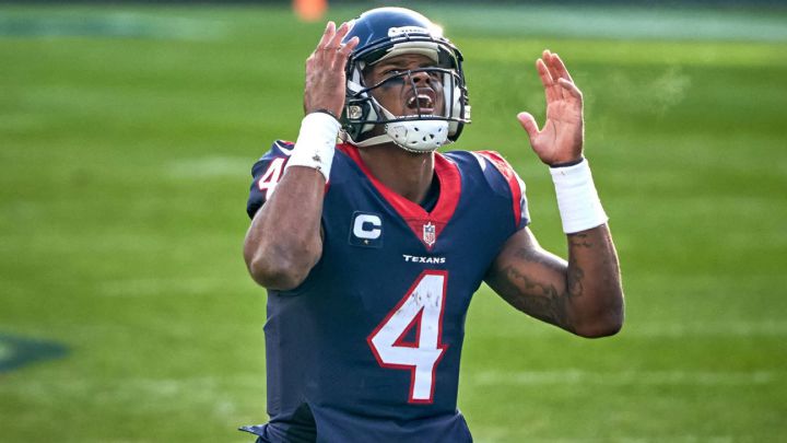 Deshaun Watson con los Texans
