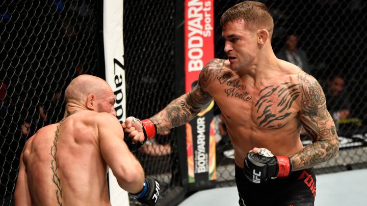 Poirier manda a la lona a Conor McGregor