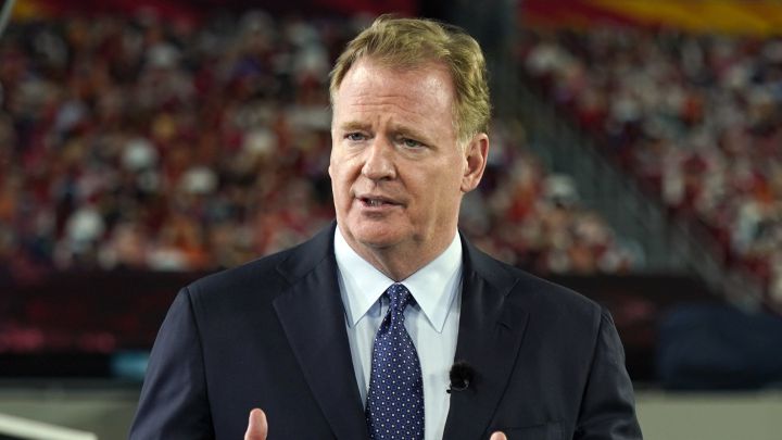 Roger Goodell en evento de la NFL