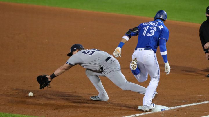 Luke Voit y Lourdes Gourriel