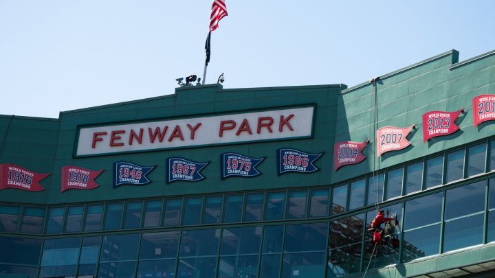 Gradas del Fenway Park de los Red Sox