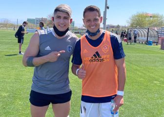 LA Galaxy presume encuentro entre Chicharito y Alan Pulido