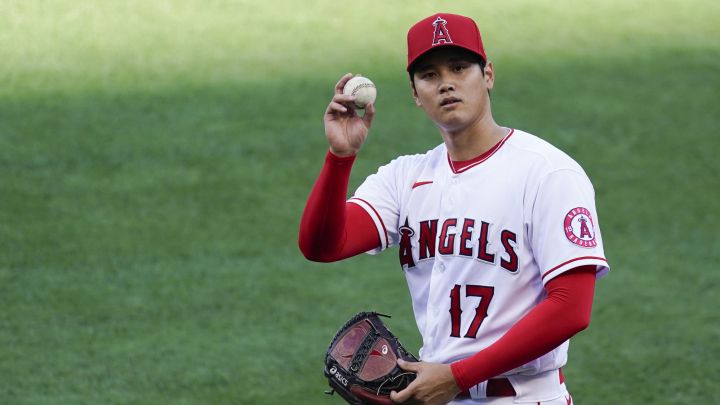 Shohei Ohtani con los Angels
