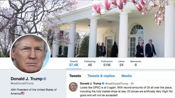 Tribunal Supremo desestima caso de Donald Trump y el uso de su cuenta de Twitter