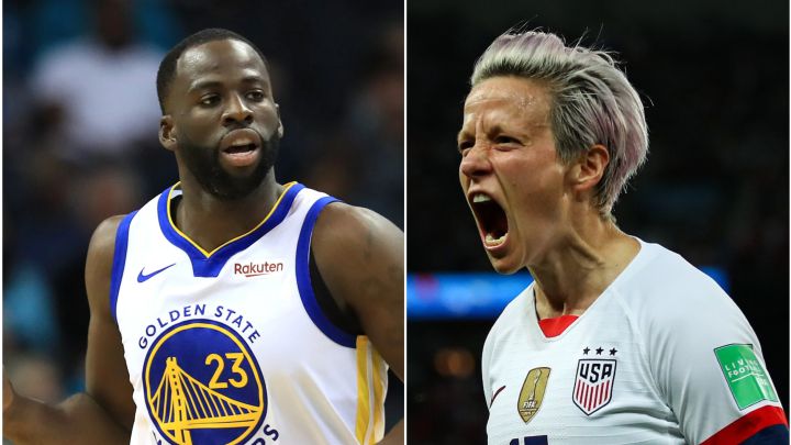 Rapinoe estalla contra Draymond Green: "Muestra todo su trasero al no entender de lo que hablamos"