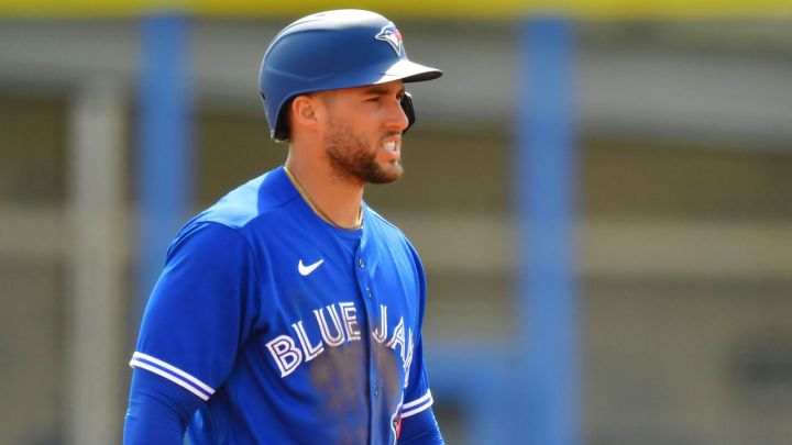 George Springer con los Blue Jays