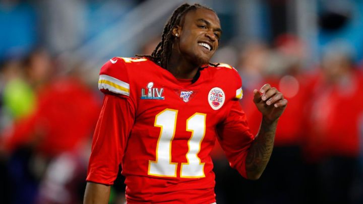 Demarcus Robinson con los Chiefs