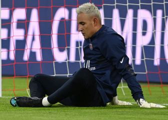 Keylor no completó el partido con PSG por “precaución”