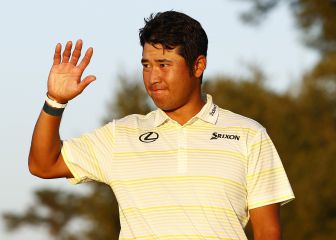 Tiger Woods celebra triunfo de Matsuyama en Augusta