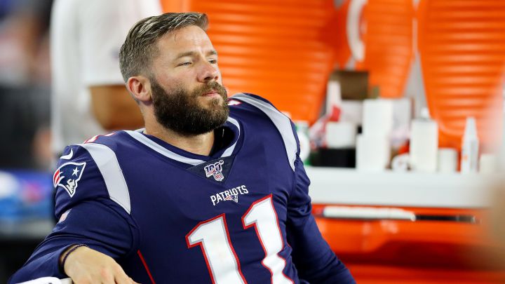 Julian Edelman con los Patriots