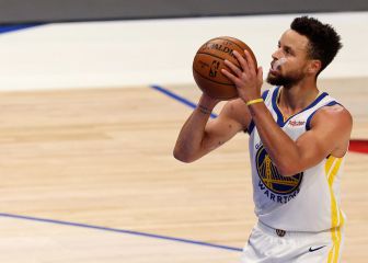 Curry, nuevo líder histórico de puntos de los Warriors