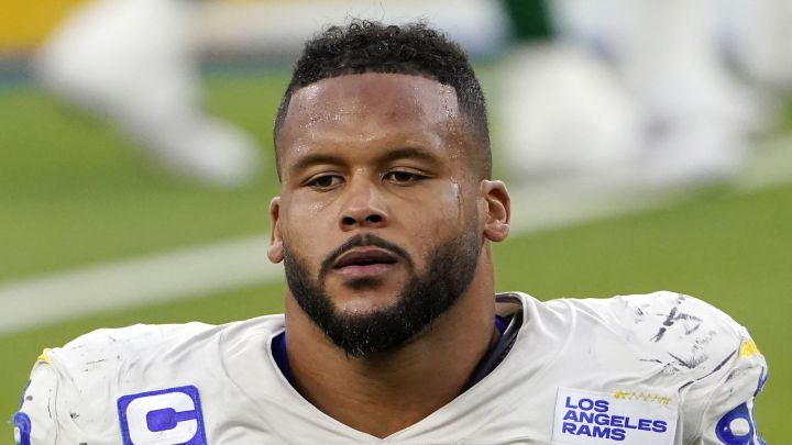 Aaron Donald con los Rams